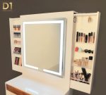 میز آرایش و گریم D1 - دیوان دکور - تصویر 4
