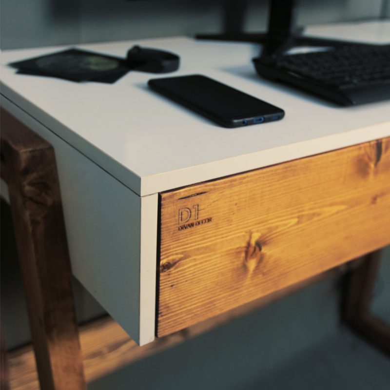 میز کامپیوتر کد D1-01 - دیوان دکور - تصویر 2