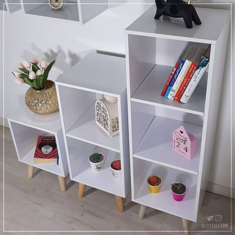 شلف سه تکه پایه دار- دیوان دکور - تصویر 5