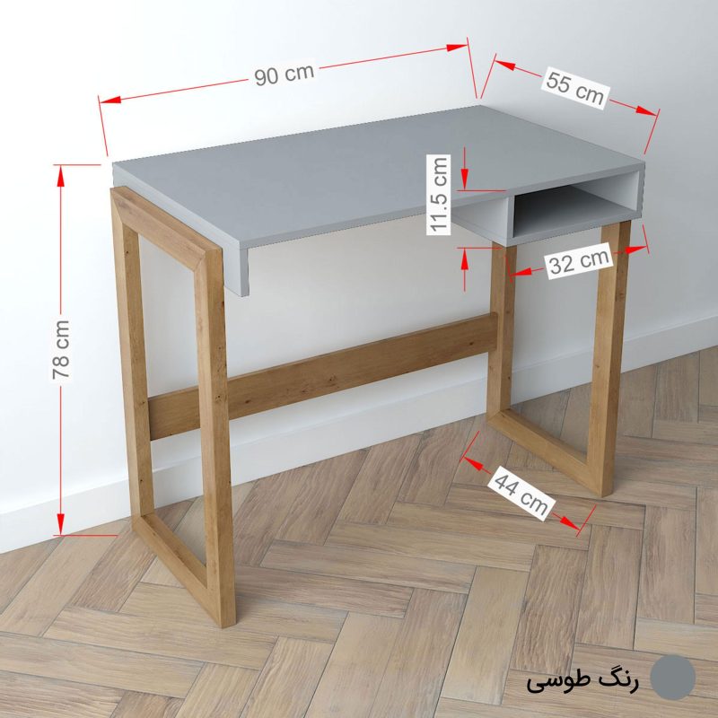 میز تحریر مدل کاوه Bk2 - دیوان دکور - تصویر 7