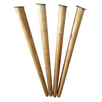 پایه میز مدل مخروطی چوبی