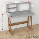 خرید میز تحریر کتابخانه دار