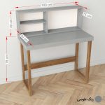 خرید میز تحریر کتابخانه دار