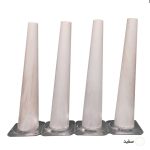 پایه میز چوبی مخروطی 20 سانتی متری کد D1-20 - دیوان دکور - تصویر 2